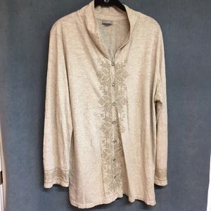 J. Jill Long sleeved knit top. Size XL